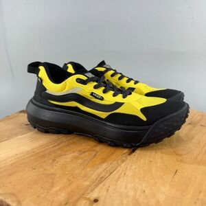 Vans MTE Crosspath Womens Size 8.5 Shoes Yellow Black Hiking Trail Sneakers NEW